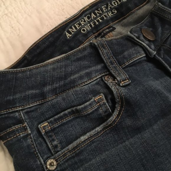 American Eagle Super Stretch Skinny Jeans size 4 - Picture 3 of 7